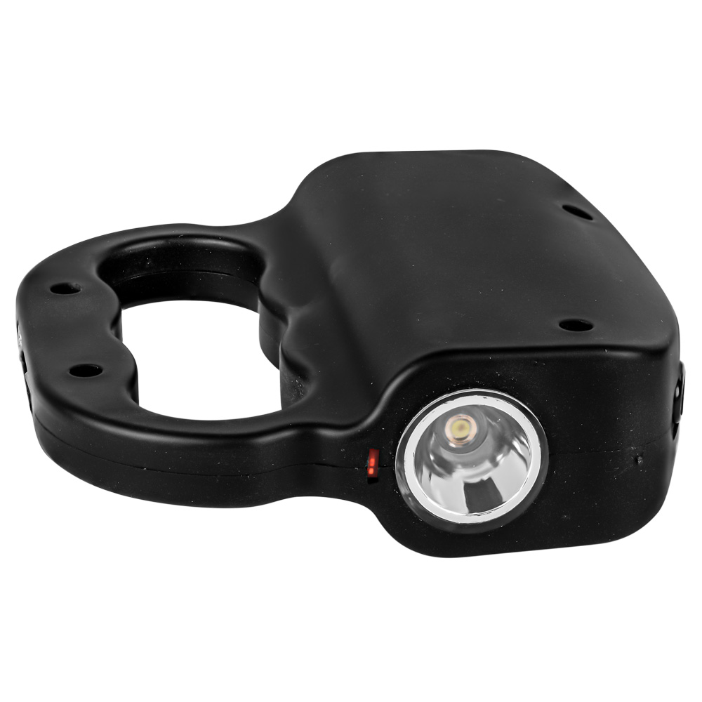 75 Million volt Talon Stun Gun and Flashlight Black view 4